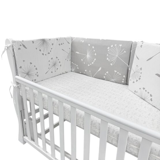 Pătuţ Goydalka Joly (1B360-1) Alb fara sertar