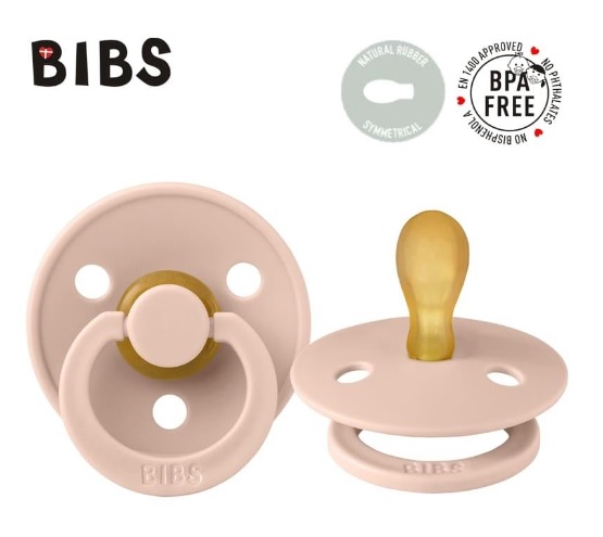 Suzeta Bibs Colour Symmetrical Blush 6-18 l.