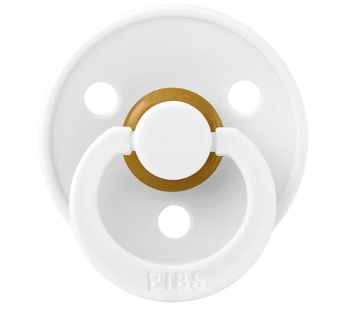 Соска Bibs Color White 0-6 м.