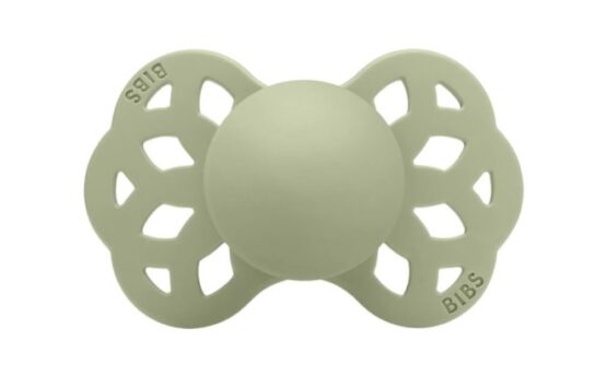 Suzeta Bibs Infinity Sage 0-6 l. (silicon)