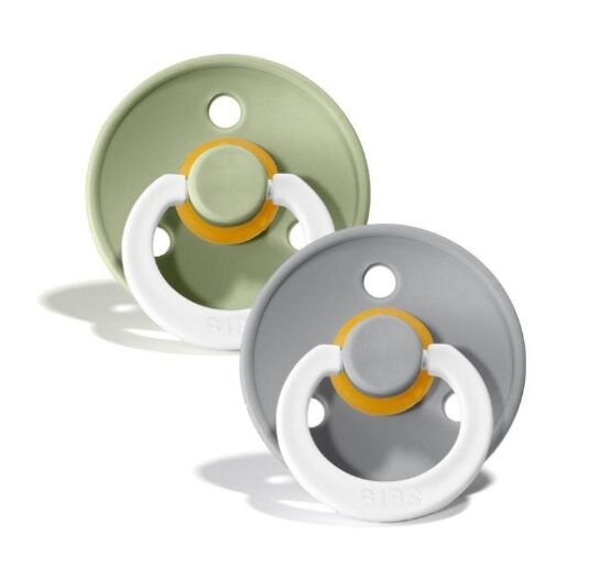 Соски Bibs Colour Sage Night & Cloud Night 6-18 м.