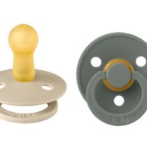 Suzete Bibs Colour Vanilla & Pine 6-18 l.