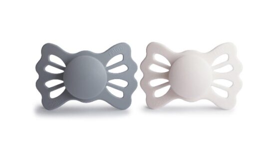 Пустышки Frigg Lucky Symmetrical Great Gray & Silver Gray 6-18 л. (силикон)
