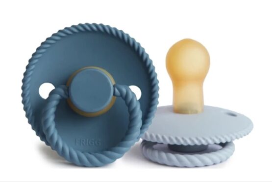 Латексные пустышки Frigg Rope Powder Blue/Ocean View 0-6 л. (2 шт.)