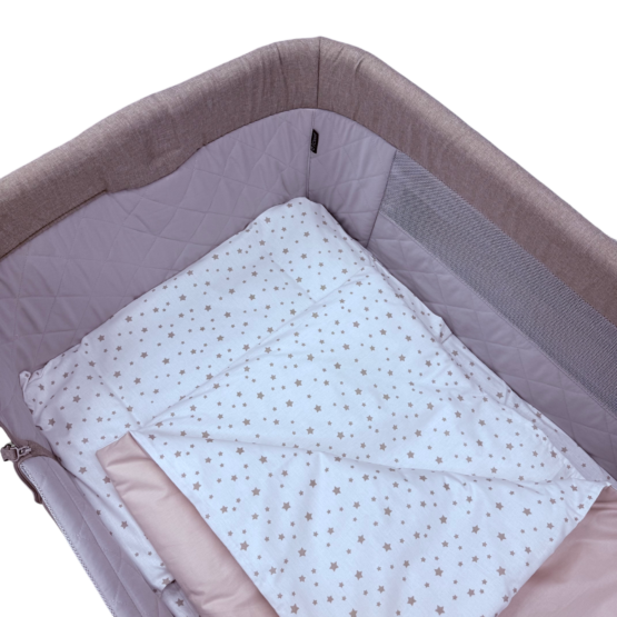 Набор постельного белья из 5 элементов Co Sleeper Coral&Little Beige Stars ES