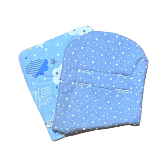 Подложка в коляску Blue Clouds/Stars ES