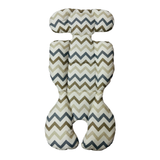 Подложка в коляску Fluture Beige Zig-Zag ES