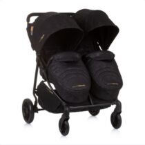 Cărucior pentru gemeni Chipolino Top Stars Obsidian (KBTP02401OB)