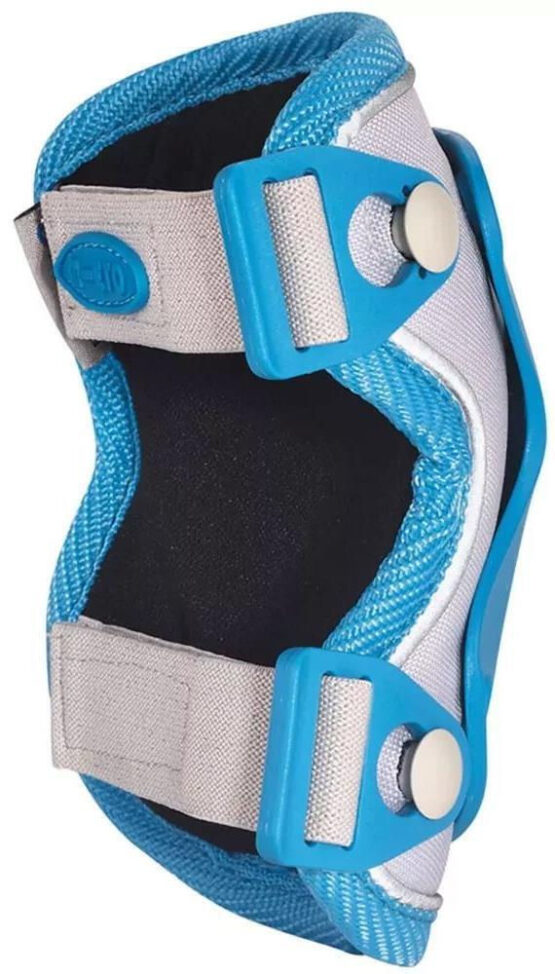 Set de protectii pentru genunchi si coate Micro reflective Blue S