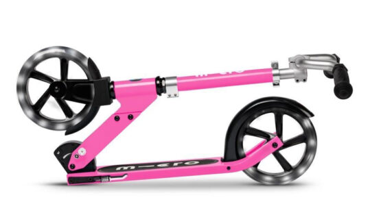 Trotineta Micro Cruiser LED Pink