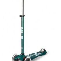 Trotineta Micro Maxi Deluxe LED Green