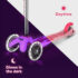 Trotineta Micro Mini Deluxe Glow LED Frosty Pink