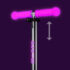 Trotineta Micro Mini Deluxe Glow LED Frosty Pink