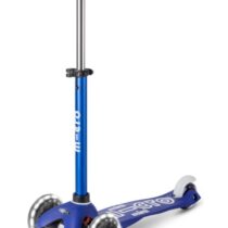 Trotineta Micro Mini Deluxe LED Blue White