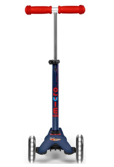 Trotineta Micro Mini Deluxe LED Navy Blue