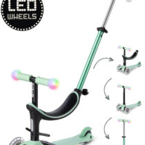 Trotineta Micro Mini2Grow Deluxe Magic LED Mint