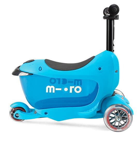 Trotineta Micro Mini2go Deluxe Plus Blue