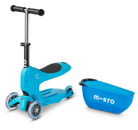 Trotineta Micro Mini2go Deluxe Plus Blue