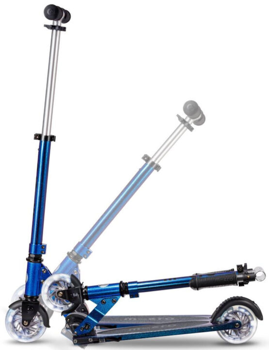 Trotineta Micro Sprite LED Pearl Blue Purple