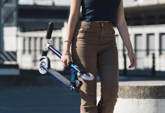 Trotineta Micro Sprite LED Pearl Blue Purple