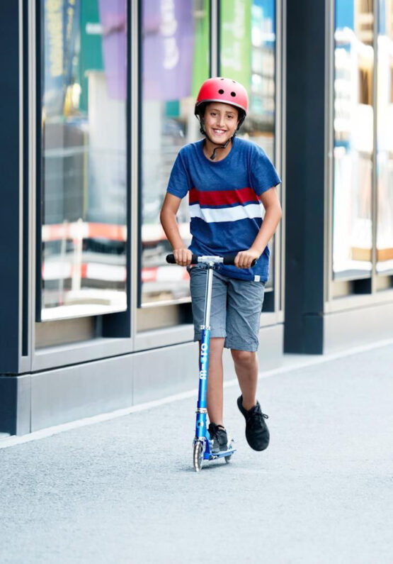 Trotineta Micro Sprite LED Sapphire Blue