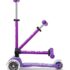 Trotineta pliabila Micro Mini Deluxe Foldable LED Purple