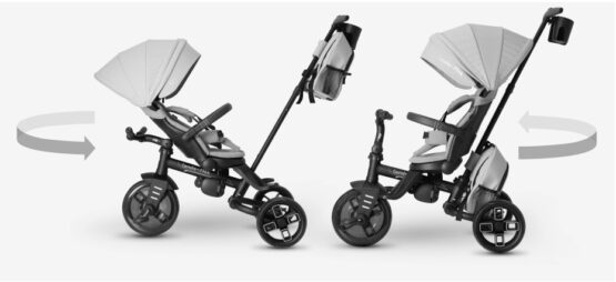 Bicicletă copii Qplay Comfo Max Black