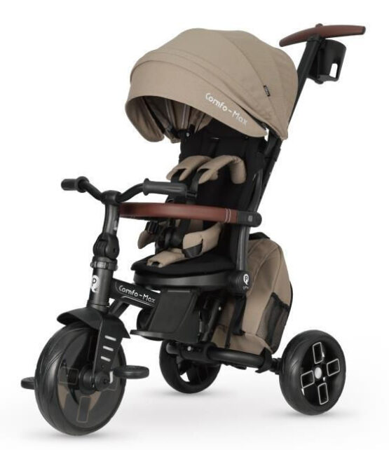 Bicicletă copii Qplay Comfo Max Coffee 00894526