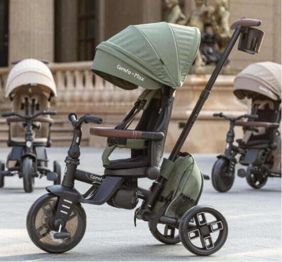 Bicicletă copii Qplay Comfo Max Olive Green