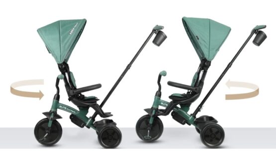 Bicicletă copii Qplay Elite Platinum Green