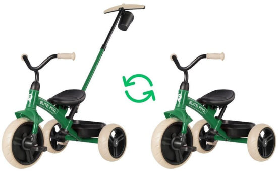 Bicicletă copii Qplay Elite Pro Green