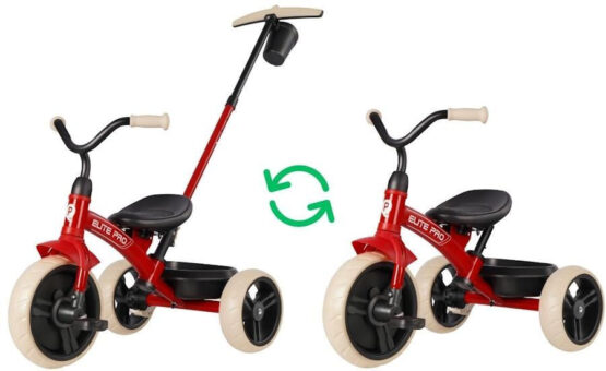 Bicicletă copii Qplay Elite Pro Red