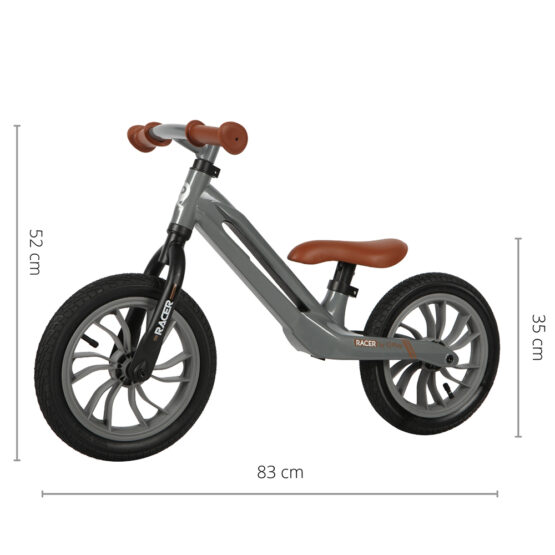 Bicicleta fără pedale Qplay Racer Gray
