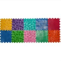 Covoraș ortopedic pentru masaj Puzzle Mix (10 el.) cu jocul de masă Forest Adventures