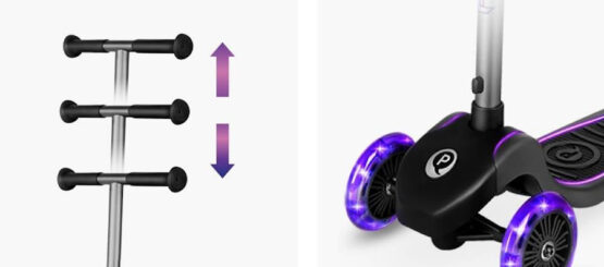 Trotinetă Qplay Future Eco Purple