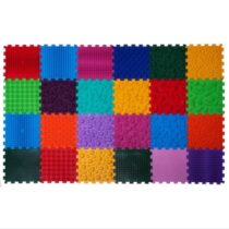 Covoraș ortopedic pentru masaj Puzzle Mega Mix 24