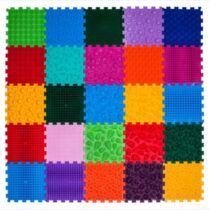 Covoraș ortopedic pentru masaj Puzzle Mega Mix 25