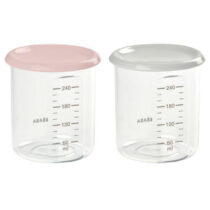 Set 2 recipiente ermetice din Tritan 240ml – Roz