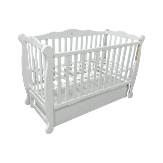 Pătuţ Goydalka VIANA PREMIUM LONGITUDINAL (1В312-1) Alb