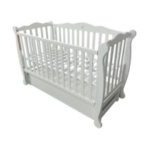 Pătuţ Goydalka VIANA PREMIUM LONGITUDINAL (1В312-1) Alb