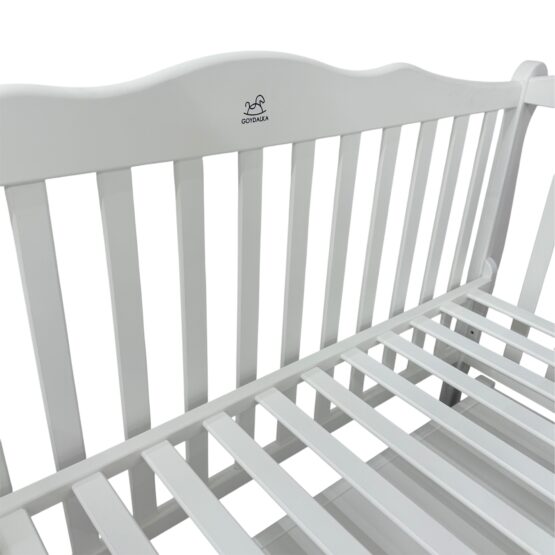 Pătuţ Goydalka VIANA PREMIUM LONGITUDINAL (1В312-1) Alb