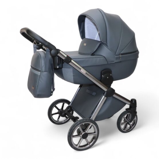 Carucior 2 in 1 Sojan Azurro (2010512) Gri Inchis+ Gri