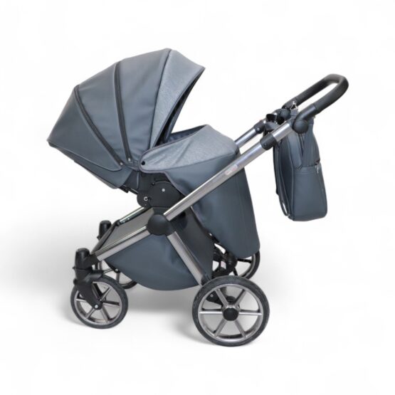 Carucior 2 in 1 Sojan Azurro (2010512) Gri Inchis+ Gri