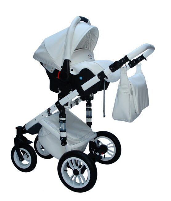 Carucior 3 in 1 Sojan CARRERA GRATA (Alb)
