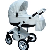 Carucior 3 in 1 Sojan CARRERA GRATA (Alb)