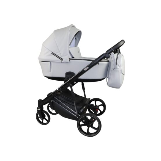 Детская коляска 3 в 1 Sojan Sibex Extra Кожа (2010402) Серый