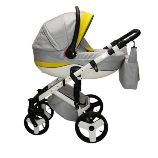 Carucior 3 in 1 Sojan Tasso Gallardo (Gri+Galben)