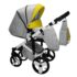 Carucior 3 in 1 Sojan Tasso Gallardo (Gri+Galben)