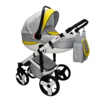 Carucior 3 in 1 Sojan Tasso Gallardo (Gri+Galben)