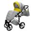Carucior 3 in 1 Sojan Tasso Gallardo (Gri+Galben)